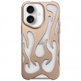 Чехол TPU WinFire для Apple iPhone 16 Plus (6.7 дюйма) Gold