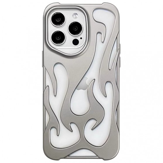 Чехол TPU WinFire для Apple iPhone 16 Pro (6.3") Silver