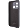 Чохол Silicone Cover Lakshmi Full Camera (AA) with logo для Xiaomi Redmi 12C / Poco C55 Чорний / Black