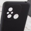 Чохол Silicone Cover Lakshmi Full Camera (AA) with logo для Xiaomi Redmi 12C / Poco C55 Чорний / Black
