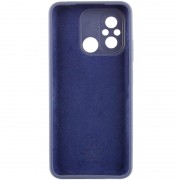 Чохол Silicone Cover Lakshmi Full Camera (AA) with logo для Xiaomi Redmi 12C / Poco C55 Синій / Midnight blue