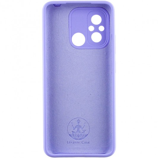 Чохол Silicone Cover Lakshmi Full Camera (AA) with logo для Xiaomi Redmi 12C / Poco C55 Бузковий / Dasheen - зображення 2 