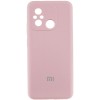 Чохол Silicone Cover Lakshmi Full Camera (AA) with logo для Xiaomi Redmi 12C / Poco C55 Рожевий / Pink Sand