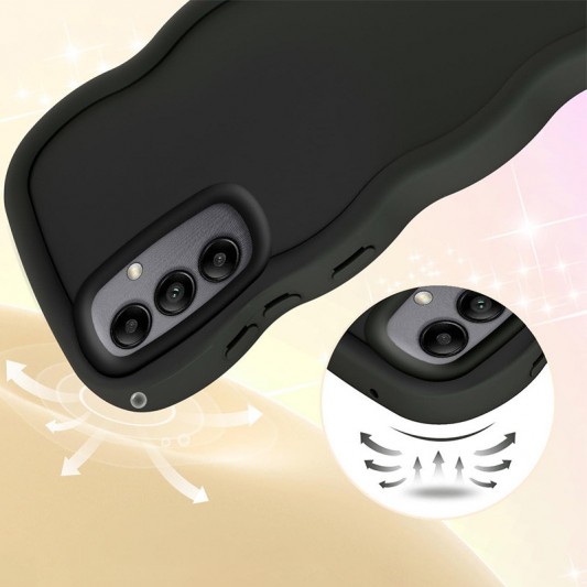 Чехол TPU Ripple для Samsung Galaxy S23 FE Black - изображение 3
