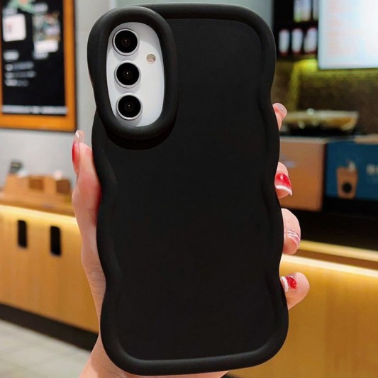 Чехол TPU Ripple для Samsung Galaxy S23 FE Black - изображение 4