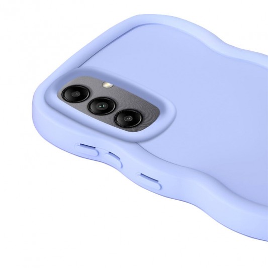 Чехол TPU Ripple для Samsung Galaxy S23 FE Lilac Blue - изображение 1