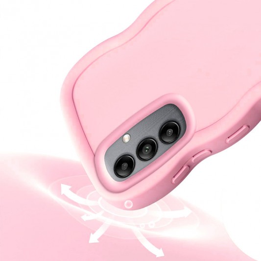 Чехол TPU Ripple для Samsung Galaxy S23 FE Pink - изображение 3