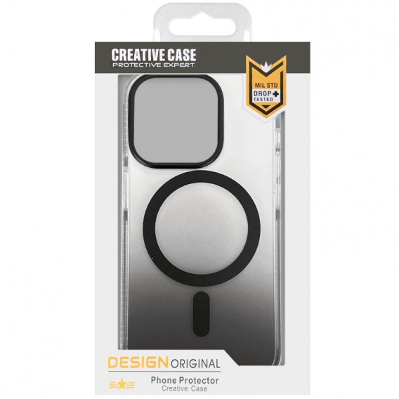 Чохол TPU+PC Phantom with MagSafe для Apple iPhone 13 / 14 (6.1") Black