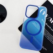 Чехол TPU+PC Phantom with MagSafe для Apple iPhone 13 Pro (6.1") Blue