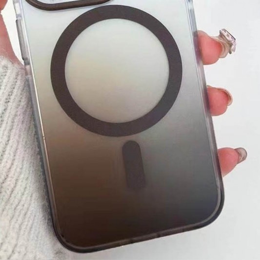 Чохол TPU+PC Phantom with MagSafe для Apple iPhone 15 (6.1") Grey - зображення 1 