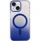 Чохол TPU+PC Phantom with MagSafe для Apple iPhone 15 (6.1") Blue Чохол TPU+PC Phantom with MagSafe для Apple iPhone 15 (6.1") Blue