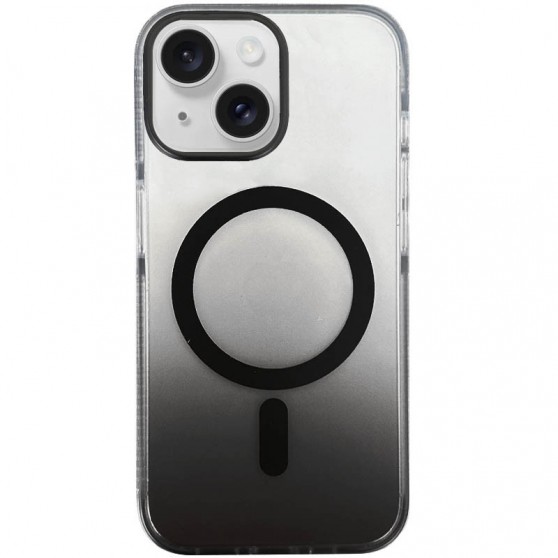 Чехол TPU+PC Phantom with MagSafe для Apple iPhone 15 (6.1") Black