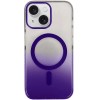 Чохол TPU+PC Phantom with MagSafe для Apple iPhone 15 (6.1") Purple