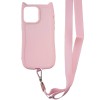 Чохол TPU GETMAN Cat with straps для Apple iPhone 13 / 14 (6.1") Pink