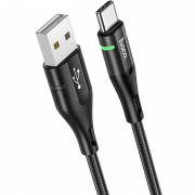 Дата кабель Hoco U93 "Shadow" Type-C (1.2 m) Черный