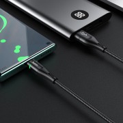 Дата кабель Hoco U93 "Shadow" Type-C (1.2 m) Черный