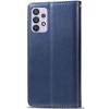 Кожаный чехол-книжка GETMAN Gallant (PU) для Samsung Galaxy A32 4G Синий