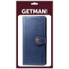 Кожаный чехол-книжка GETMAN Gallant (PU) для Samsung Galaxy A32 4G Синий