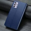 Шкіряний чохол-книжка GETMAN Gallant (PU) для Samsung Galaxy A32 4G Синій