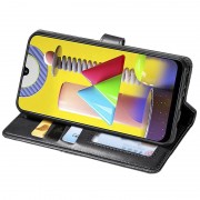Шкіряний чохол-книжка GETMAN Gallant (PU) для Samsung Galaxy A32 4G Чорний