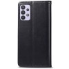 Кожаный чехол-книжка GETMAN Gallant (PU) для Samsung Galaxy A32 4G Черный