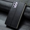 Кожаный чехол-книжка GETMAN Gallant (PU) для Samsung Galaxy A32 4G Черный