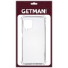 TPU чехол GETMAN Ease logo усиленные углы для Samsung Galaxy A22 4G Бесцветный (прозрачный)