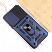 Ударопрочный чехол Camshield Serge Ring для Samsung Galaxy A03s Синий