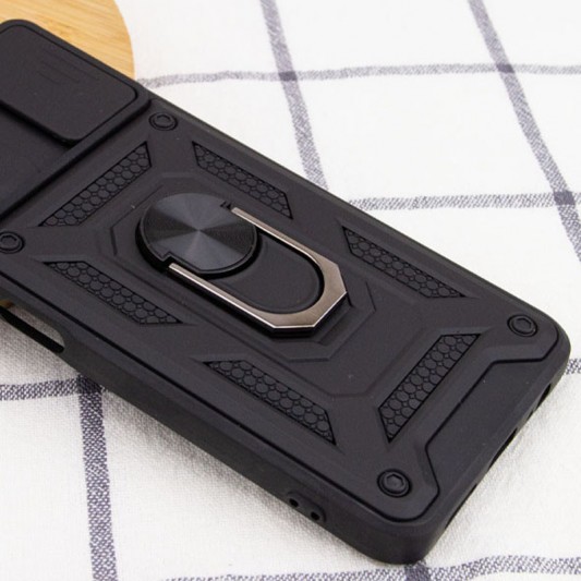 Ударопрочный чехол Camshield Serge Ring для Samsung Galaxy A03s Черный - изображение 3