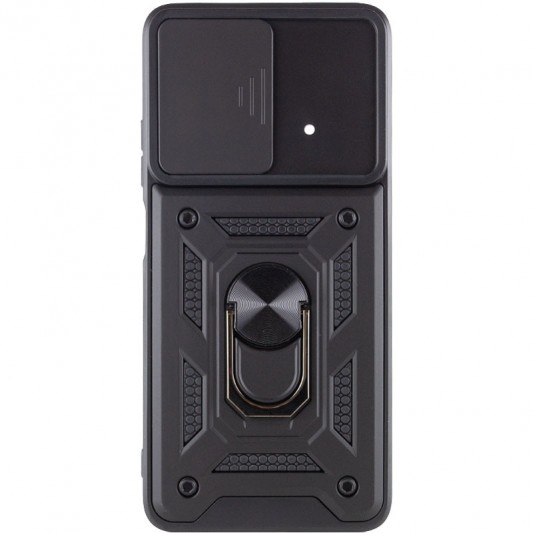 Ударопрочный чехол Camshield Serge Ring для Xiaomi Poco X4 Pro 5G Черный - изображение 2