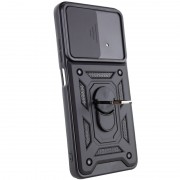 Ударопрочный чехол Camshield Serge Ring для Xiaomi Poco X4 Pro 5G Черный
