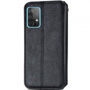 Шкіряний чохол-книжка GETMAN Cubic (PU) для Samsung Galaxy A53 5G Чорний