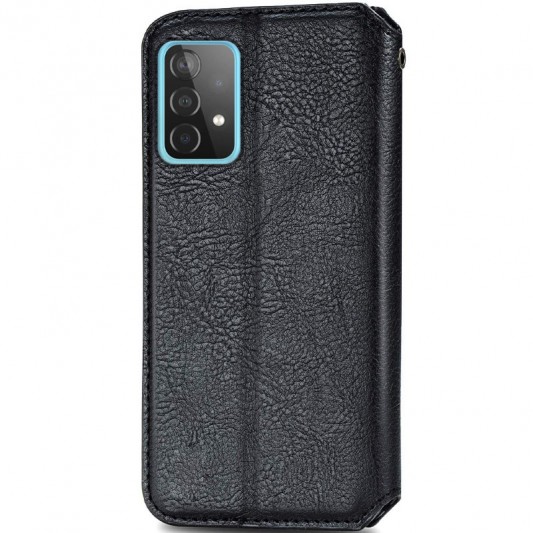 Шкіряний чохол-книжка GETMAN Cubic (PU) для Samsung Galaxy A53 5G Чорний - зображення 1 