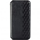 Шкіряний чохол-книжка GETMAN Cubic (PU) для Samsung Galaxy A33 5G Чорний