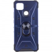 Ударопрочный чехол Pathfinder Ring для Xiaomi Redmi 9C / 10A Синий / Navy