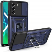 Ударостійкий чохол Camshield Serge Ring для Samsung Galaxy S23 Синій