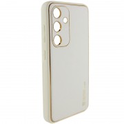 Шкіряний чохол Xshield для Samsung Galaxy S23 Білий / White