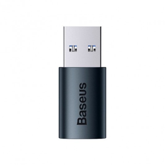 Перехідник Baseus Ingenuity Series Mini USB 3.1 to Type-C (ZJJQ000101) Blue - зображення 1 