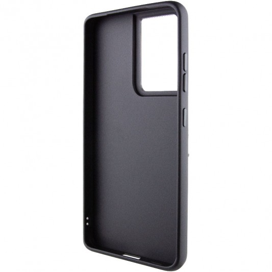 TPU чохол Bonbon Metal Style with MagSafe для Samsung Galaxy S22 Ultra Чорний / Black - зображення 2 