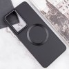 TPU чохол Bonbon Metal Style with MagSafe для Samsung Galaxy S22 Ultra Чорний / Black