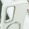 TPU чохол Bonbon Metal Style with MagSafe для Samsung Galaxy S23 Білий / White