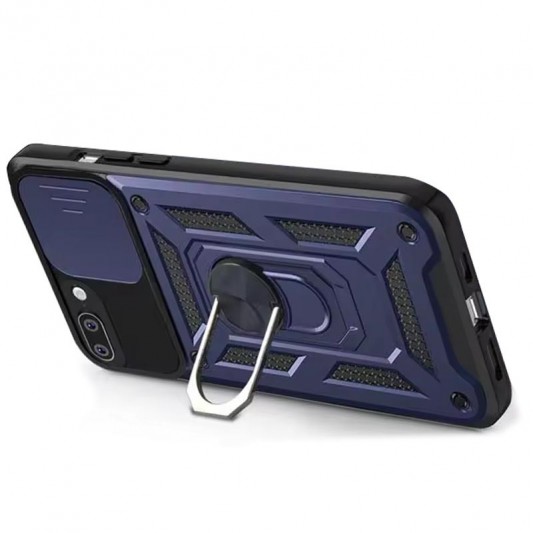 Ударостійкий чохол Camshield Serge Ring для Apple iPhone 7 plus / 8 plus (5.5") Синій - зображення 1 