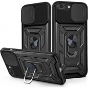 Ударопрочный чехол Camshield Serge Ring для Apple iPhone 7 plus / 8 plus (5.5") Черный
