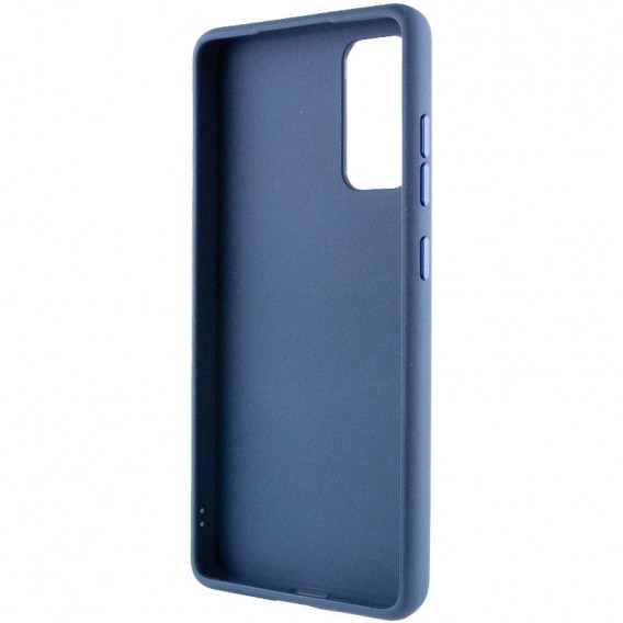 TPU чохол Bonbon Metal Style with MagSafe для Samsung Galaxy S23 FE Синій / Cosmos Blue