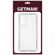 TPU чохол GETMAN Ease logo посилені кути Full Camera для Samsung Galaxy A23 4G Безбарвний (прозорий)