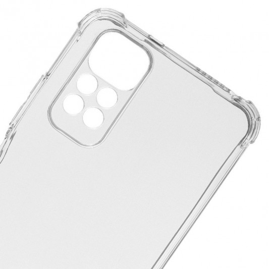 TPU чохол GETMAN Ease logo посилені кути Full Camera для Xiaomi Redmi Note 11 Pro 4G/5G / 12 Pro 4G Безбарвний (прозорий) - зображення 1 