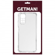 TPU чохол GETMAN Ease logo посилені кути Full Camera для Xiaomi Redmi Note 11 Pro 4G/5G / 12 Pro 4G Безбарвний (прозорий)