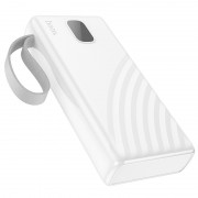 Портативний ЗП Power Bank Hoco J129A Nature flashlight 20000 mAh White