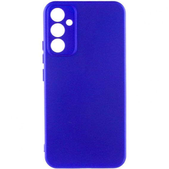 Чохол Silicone Cover Lakshmi Full Camera (AA) для Samsung Galaxy A34 5G Синій / Iris