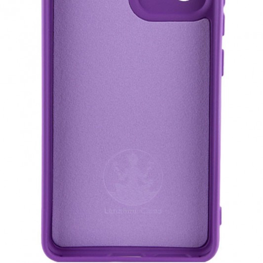 Чехол Silicone Cover Lakshmi Full Camera (AA) для Samsung Galaxy A34 5G Фиолетовый / Purple - изображение 3